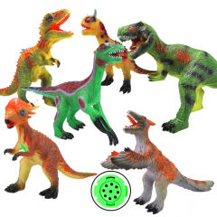 23 "VINYL DINOSAUR,6 ASST MIXED(W/IC SOUND） toys