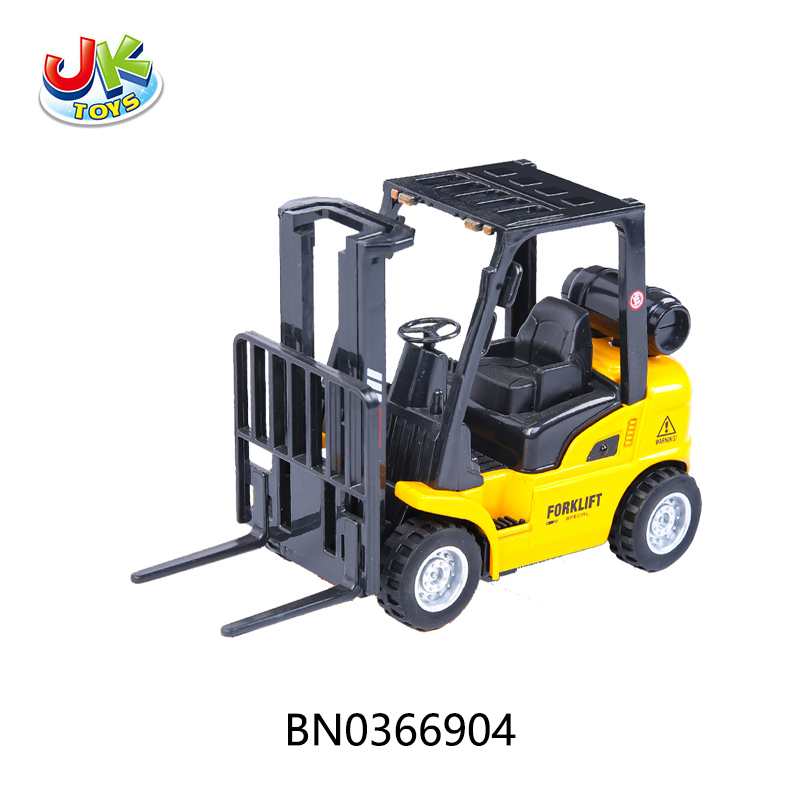 PULL BACK ALLOY FORKLIFT 8PCS toys