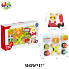 BUILDING BLOCK BUSY BOARD toys