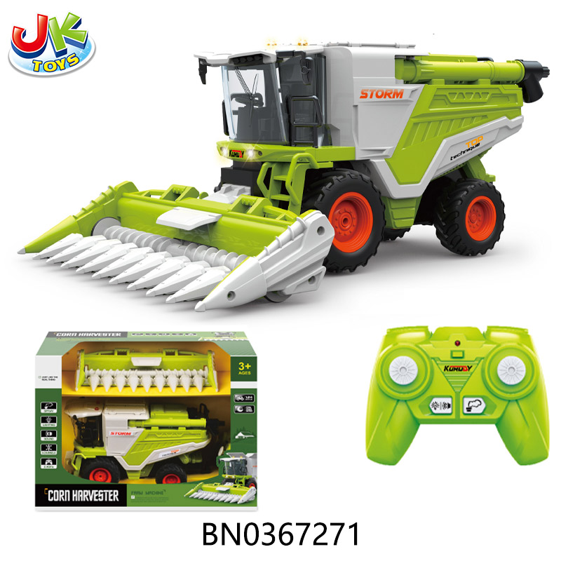 R/C HARVESTER W/LIGHT,SOUND,SPRAY toys