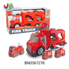 SLIDING CARTOON FIRE TRACTOR W/SOUND,LIGHT toys