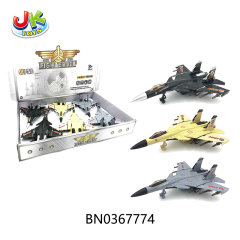 ALLOY J15 FIGHTER(PULLBACK,W/LIGHT,MUSIC)6PCS