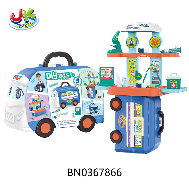 5 IN 1 MEDICAL BUS SET toys