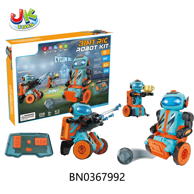 3 IN 1 REMOTE CONTROL ROBOT toys