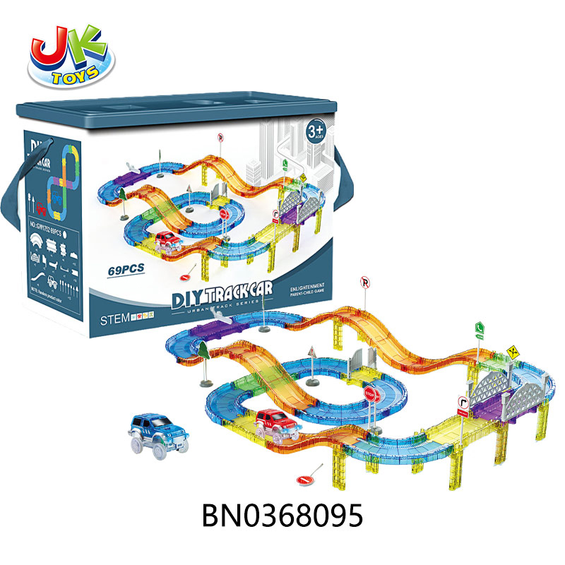 B/O URBAN RAIL CAR 69PCS toys