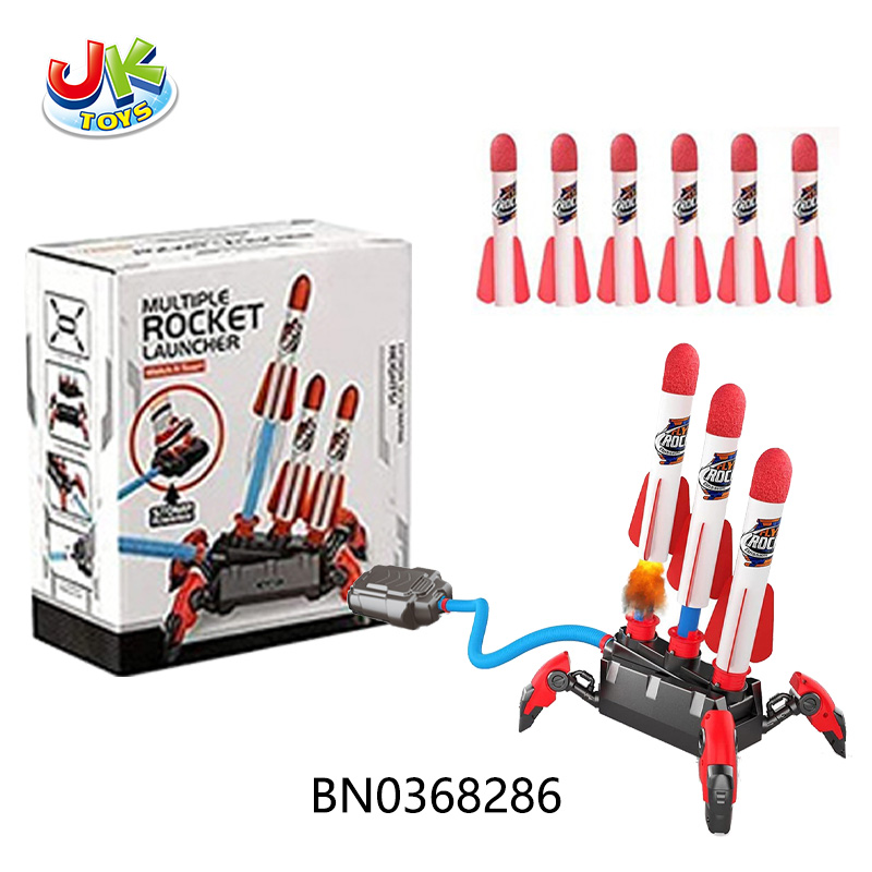 3-SHOT PEDAL ROCKET toys