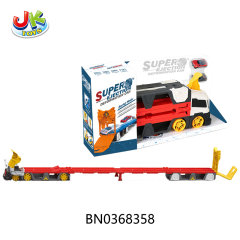 ALLOY EJECTION FOLDING STORAGE DEFORMATION CONTAINER TRUCK toys