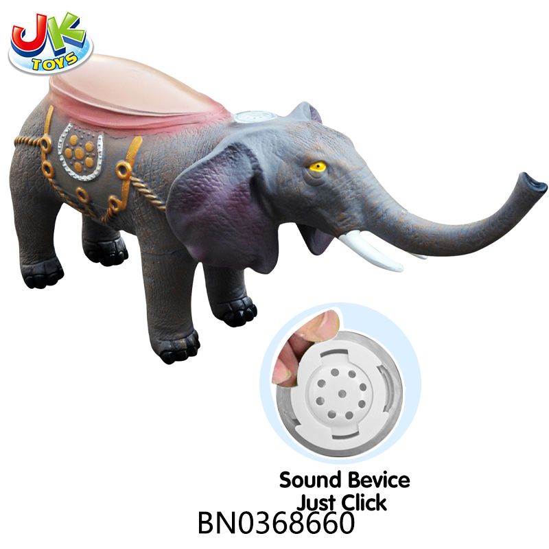 ELEPHANT CHILDREN'S RIDE TOY 72CM(W/IC SOUND, COTTON FILLING) toys