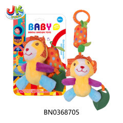 BABY PENDANT RINGING BELL PLUSH TOY - LION