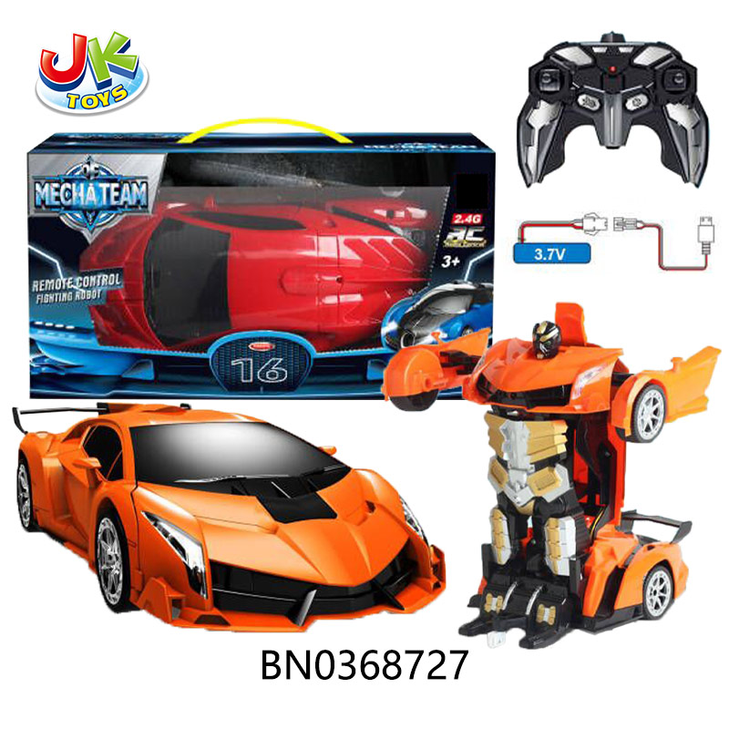 1:14 5CH R/C DEFORMATION CAR W/ONE-BUTTON AUTOMATIC DEMONSTRATION toys