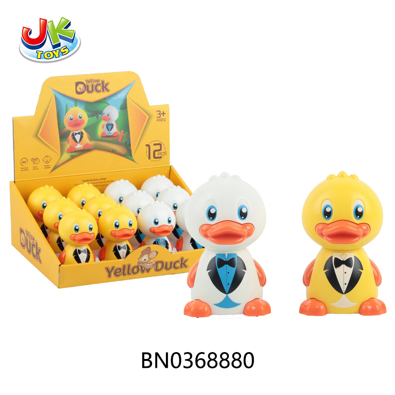 PRESS&GO DUCK(12PCS)2 COLORS MIXED  toys