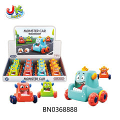 PRESS&GO CUTE MONSTERS CAR(12PCS/BOX) toys