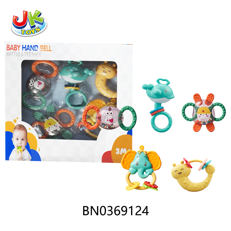 BABY RATTLE SET 6PCS toys