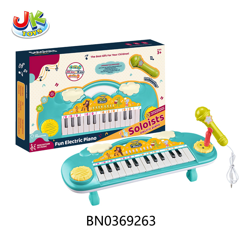 ELECTRIC PIANO 25 KEYS WITH MICROPHONE toys