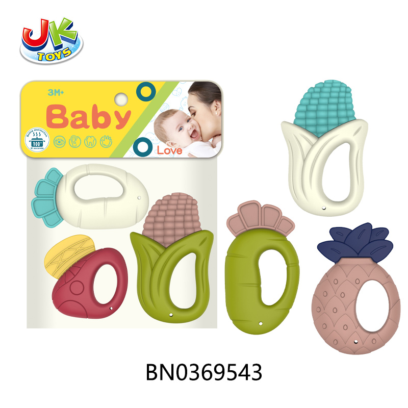 BOILED BABY  RATTLE (3 PCS) toys