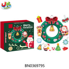 CHRISTMAS WREATH COLORED CLAY toys