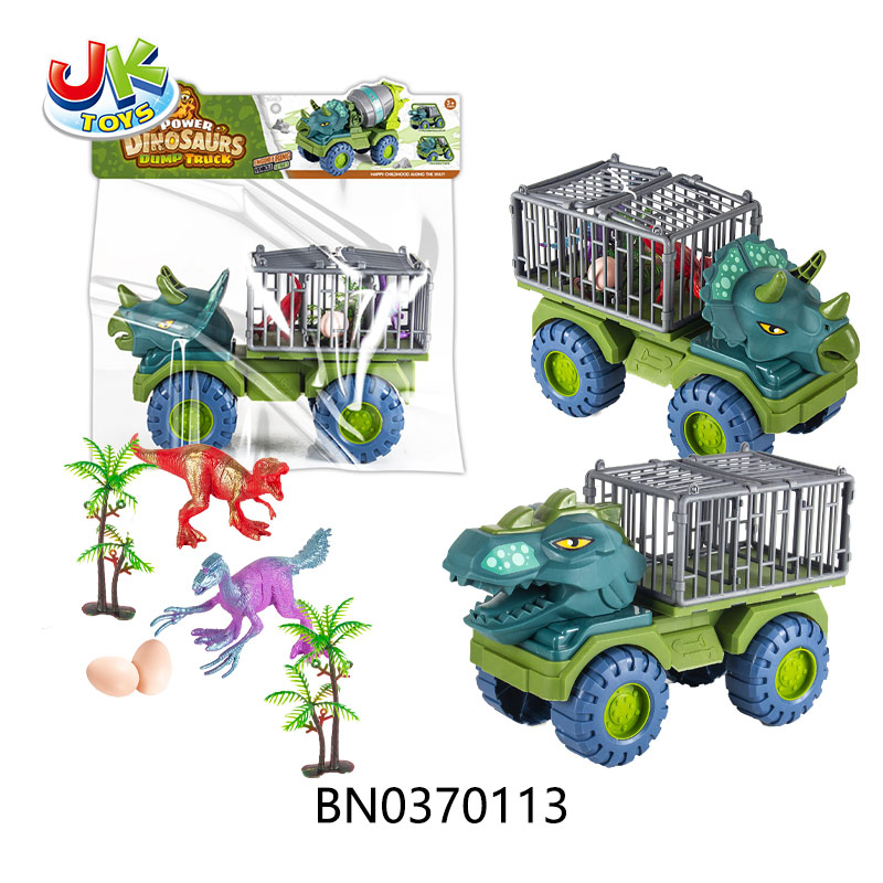 SLIDING DINOSAUR TRANSPORT CAR(2 ASST MIXED) toys