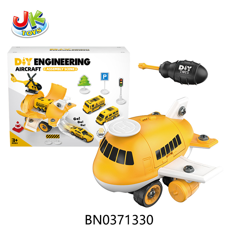 DIY AIRCRAFT ENGINEERING SET toys