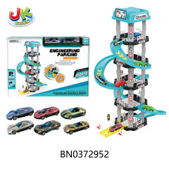 FIVE-STOREY CAR PARKING(6 CARS RANDOM 2PCS) toys