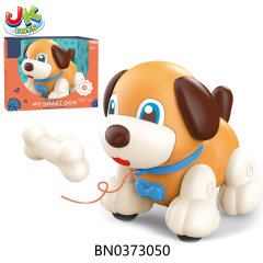 PULL STRING DOG W/MUSIC,SOUND,LIGHT toys