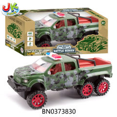 1:16 SIX-WHEEL PICKUP FRICTION MILITARY POLICE CAR