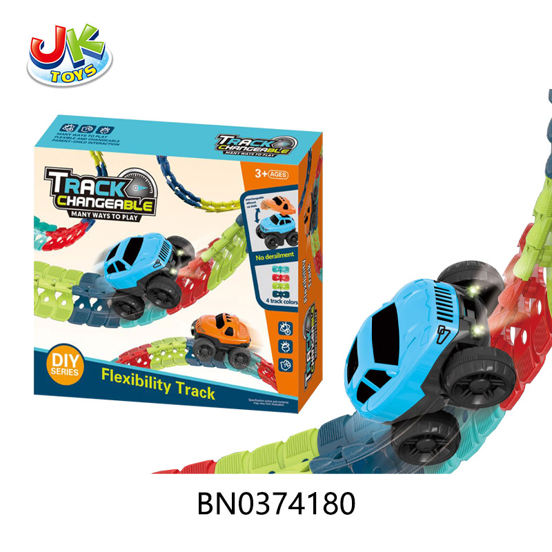 B/O CHANGEABLE TRACK W/LIGHT,48PCS toys