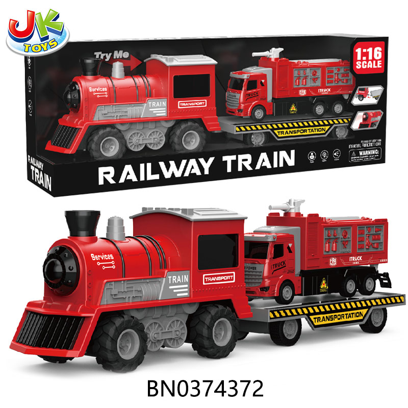 1:16 FRICTION TRAIN,W/LIGHTS,SOUND toys