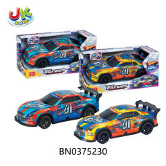 1:20 FRICTION SPORTS CAR,BLUE/ORANGE MIXED toys