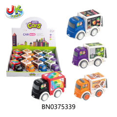 PULL BACK TRUCK,4 ASST MIXED,12PCS/BOX toys