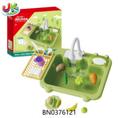 B/O KITCHEN SET FAUCET OUT WATER WASH BASIN toys