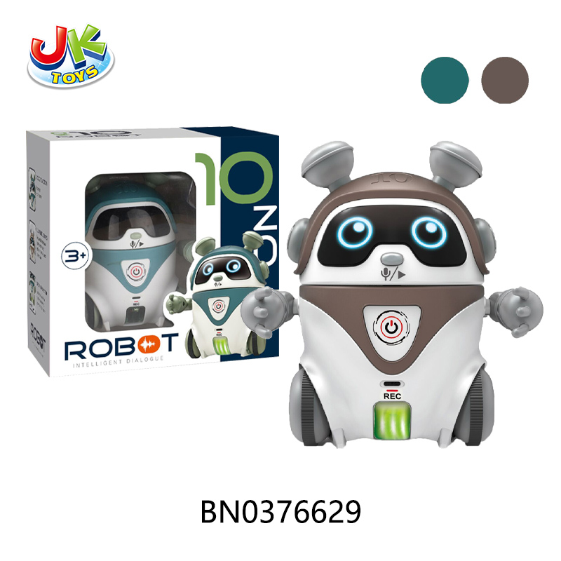 B/O DIALOGUE ROBOT W/LIGHT&MUSIC(2 COLOR MIXED) toys