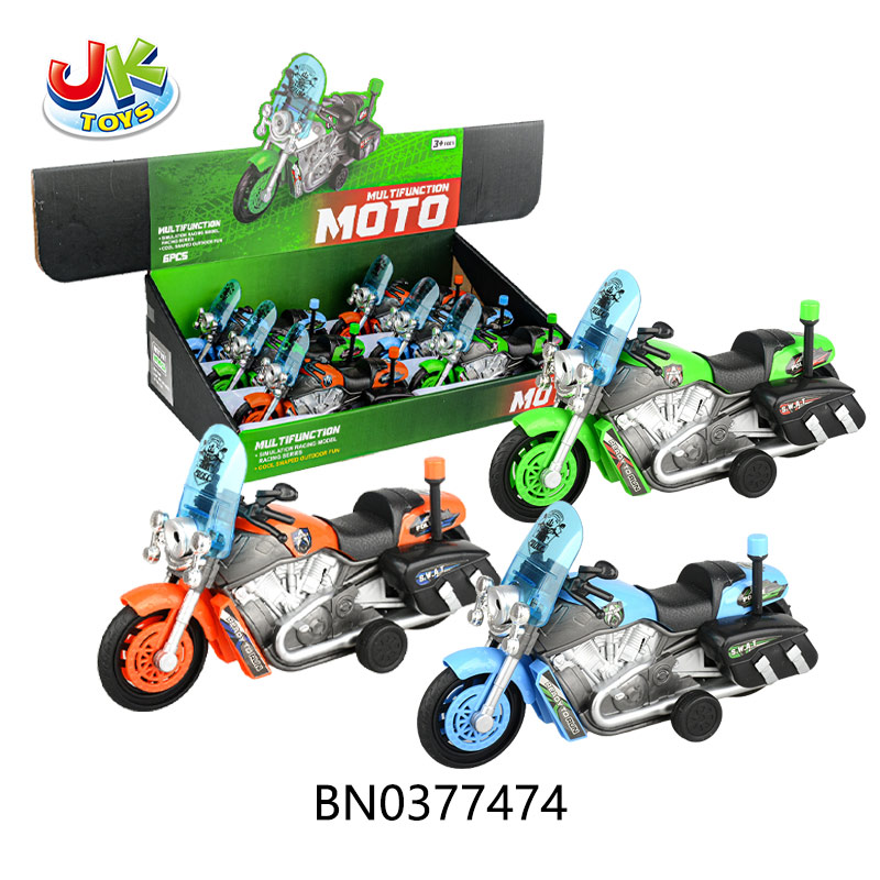 FRICTION MOTO POLICE CAR(6PCS/DISPLAY BOX) toys