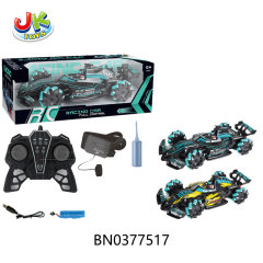 2.4G R/C EQUATION CAR W/ GESTURE REMOTE CONTROL DUAL MODE/LIGHT/MUSIC/SPRAY toys