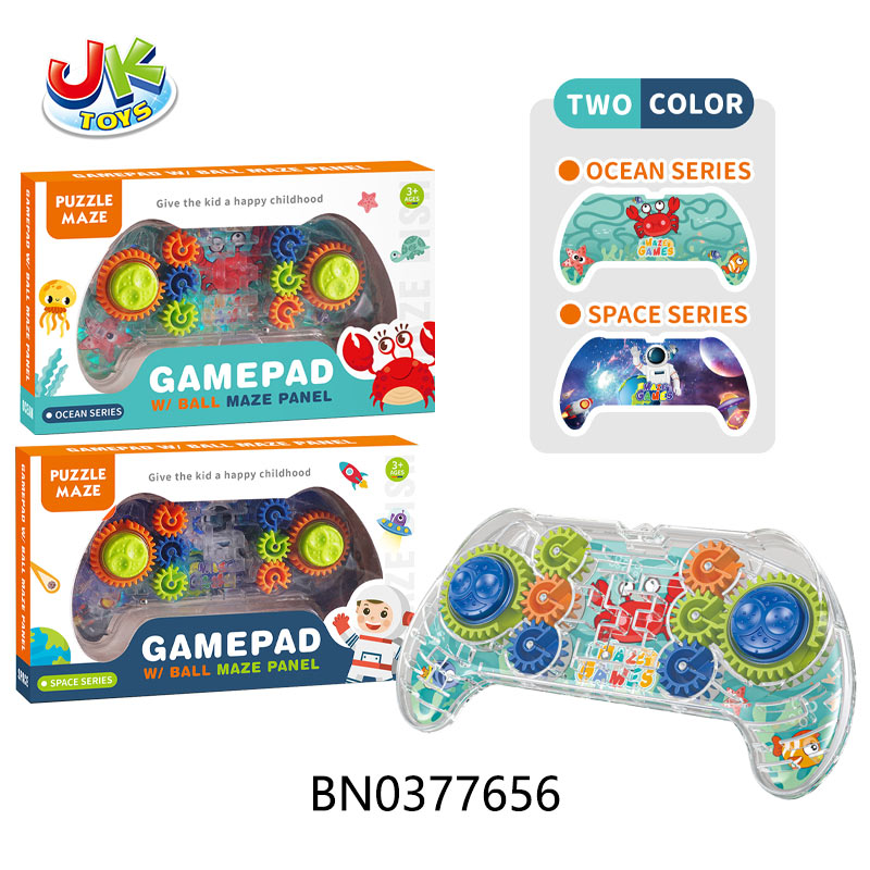 GAMEPAD MAZE PANEL  W/BALL  2 COLOR MIXED toys