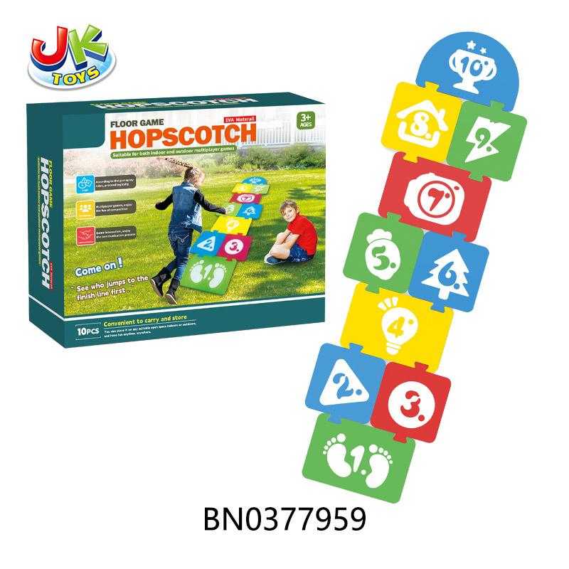 EVA HOPSCOTCH GAME(10 PCS) toys