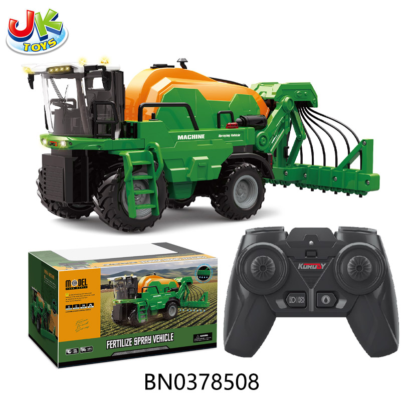 R/C FARMER LIQUID FERTILIZER SPRAYING CAR toys