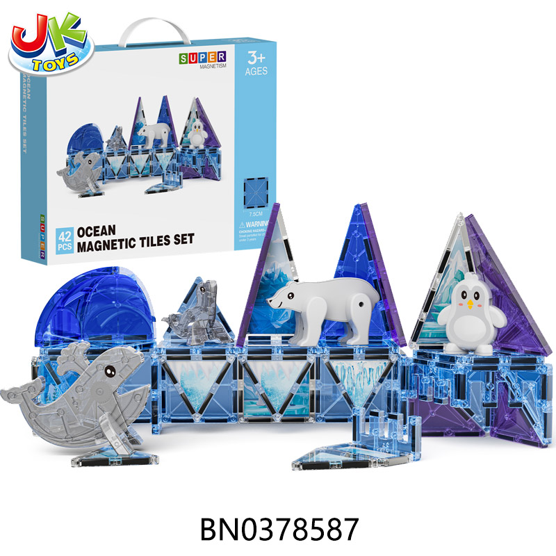 OCEAN MAGNETIC BLOCKS SET,42PCS toys