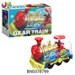 B/O GEAR TRAIN  W/LIGHT,MUSIC toys