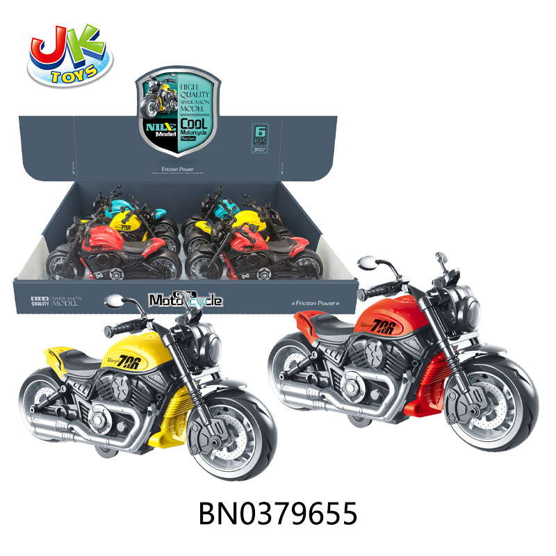 MOTORCYCLE(6 PCS/DISPLAY BOX) 3 COLOR MIXED  toys