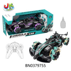 R/C STUNT SPRAY F1 CAR 2 COLOR MIXED toys