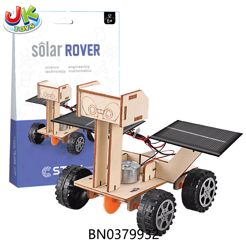 WOODEN SOLAR ROVER toys