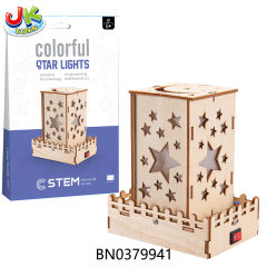 WOODEN COLORFUL STAR LIGHTS toys