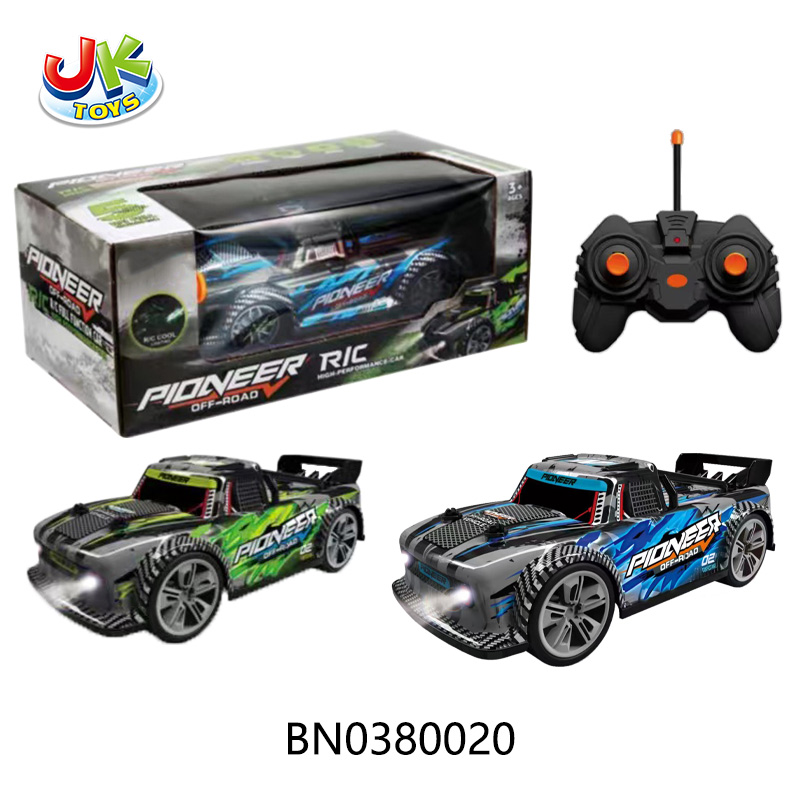 5CH R/C CAR W/LIGHT  BLUE/GREEN 2 COLOR toys