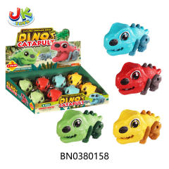 CATAPULTING DINOSAUR(8 PCS/BOX)BLUE/YELLOW/RED/GREEN toys