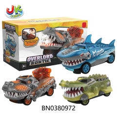 B/O SHARK CAR W/SPRAY,MUSIC toys