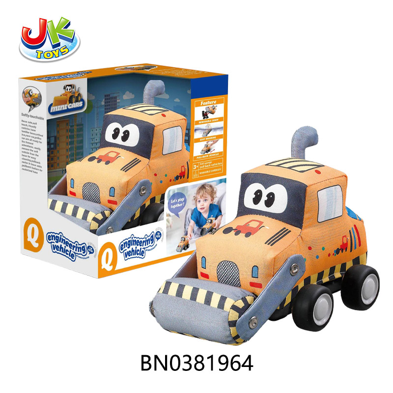 PULL-BACK PRESSURE CLOTH CAR toys