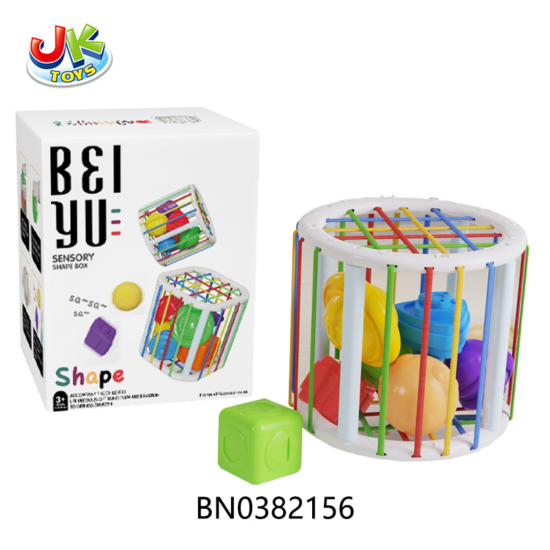 SENSORY SHAPE BOX,2 ASST toys