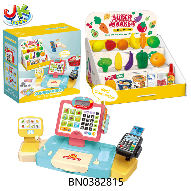 SUPERMARKET CASH REGISTER SET toys