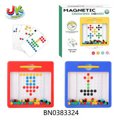 MAGNETIC DRAWING BOARD TOY(50 DOTS+7 CARDS) toys