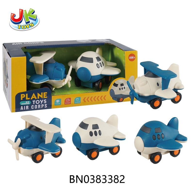 SLIDING CARTOON PLANE,2PCS toys